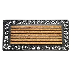 Castorama Paillasson Caoutchouc Grille 45 X 75 Cm