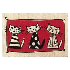 Castorama Paillasson Coco 45 X 75 Cm 3 Chats