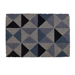 Castorama Paillasson Déco Graphique 40 X 60 Cm Bleu GoodHome