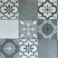 Castorama Paillasson Intérieur Carreaux De Ciment Gris 50 X 75 Cm