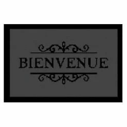 Castorama Paillasson Intérieur Noir 40 X 60 Cm Bienvenue