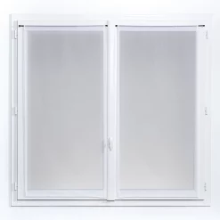 Castorama Paire De Vitrage Charlotte 45 X 90 Cm Gris