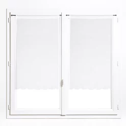 Castorama Paire De Vitrage Gabrielle 60 X 120 Cm