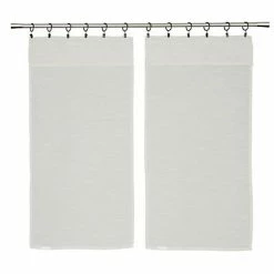 Castorama Paire Vitrage Callaly Beige 45 X 90 Cm