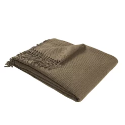 Castorama Plaid Effet Laine Shenty 12.7x18cm Vert Olive