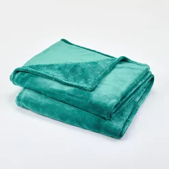 Castorama Plaid GoodHome Lulu Vert 150 X 180 Cm