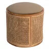 Castorama Pouf Coffre Oregon Canné Velours Deco&Co Beige Ø38 X H.38 Cm -Castorama boutique pouf coffre oregon canne velours deco co beige 38 x h 38 cm3663655904979 01c FR CF