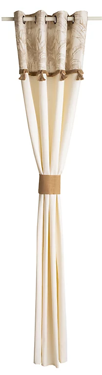 Castorama Rideau Banana Deco&Co Beige L.250 X L.135 Cm 3 Castorama Rideau Banana Deco&Co Beige L.250 X L.135 Cm