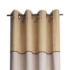 Castorama Rideau Chambray Deco&Co Jaune L.250 X L.135 Cm