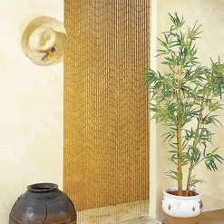 Castorama Rideau De Porte Bambou Garrigue E103 90 X 200 Cm