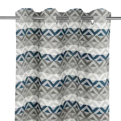 Castorama Rideau Glenor GoodHome L.140 X H.260 Cm Bleu