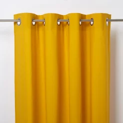 Castorama Rideau GoodHome Hiva Jaune 140 X 260 Cm