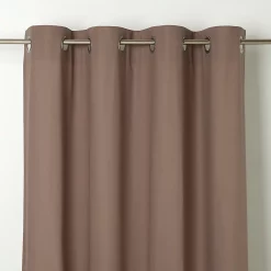Castorama Rideau GoodHome Hiva Marron 140 X 260 Cm