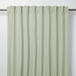 Castorama Rideau GoodHome Klama Bleu Scandinave 140 X 260 Cm