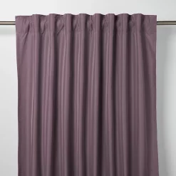 Castorama Rideau GoodHome Klama Violet Clair L.140 X H.260 Cm