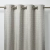 Castorama Rideau GoodHome Lunsar Gris 140 X 260 Cm