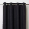 Castorama Rideau GoodHome Novan Noir 140 X 260 Cm