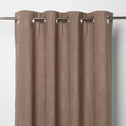 Castorama Rideau GoodHome Pahea Marron L.135 X H.260 Cm