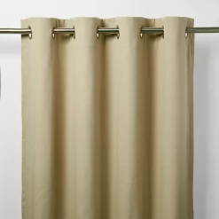 Castorama Rideau GoodHome Taowa Beige L.140 X H.260 Cm