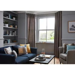 Castorama Rideau GoodHome Tiga Gris 140 X 260 Cm