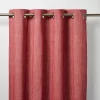 Castorama Rideau GoodHome Tiga Rouge L.140 X H.260 Cm -Castorama boutique rideau goodhome tiga rouge l 140 x h 260 cm3663602683629 02c