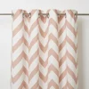 Castorama Rideau GoodHome Wabana Rose L.140 X H.260 Cm