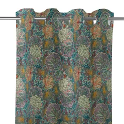 Castorama Rideau Hititi GoodHome L.140 X H.260 Cm Vert