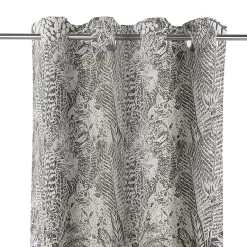 Castorama Rideau Mokau GoodHome L.140 X H.260 Cm Gris