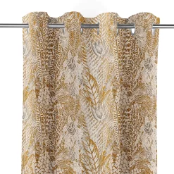 Castorama Rideau Mokau GoodHome L.140 X H.260 Cm Jaune