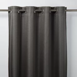 Castorama Rideau Occultant GoodHome Moggo Gris Foncé 140 X 260 Cm