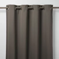 Castorama Rideau Occultant GoodHome Vestris Gris Foncé 140 X 260 Cm