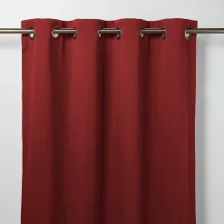 Castorama Rideau Occultant GoodHome Vestris Rouge 140 X 260 Cm