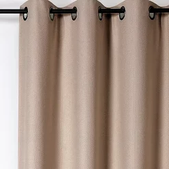 Castorama Rideau Occultant Thermique Boreal Linder Beige L.260 X L.140 Cm