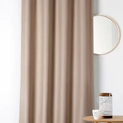 Castorama Rideau Occultant Thermique Boreal Linder Beige L.280 X L.140 Cm