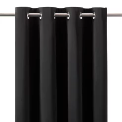 Castorama Rideau Occultant Thermique Vestris GoodHome Noir L.260 X L.140 Cm