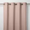 Castorama Rideau Occultant Thermique Vestris GoodHome Rose L.260 X L.140 Cm