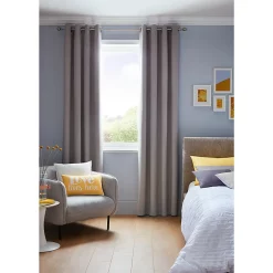 Castorama Rideau Occultant Thermique Vestris GoodHome Serenity Beige L.260 X L.140 Cm