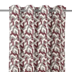 Castorama Rideau Tinui 140 X 260 Rouge GoodHome