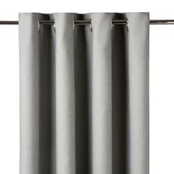 Castorama Rideau Uni Milone 260 X 140 Cm GoodHome Gris Clair