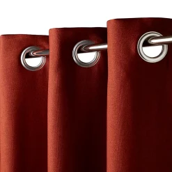 Castorama Rideau Uni Milone 260 X 140 Cm GoodHome Terracotta