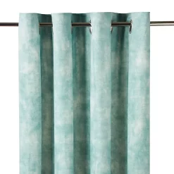 Castorama Rideau Uni Zircon 140 X 260 Cm GoodHome Bleu