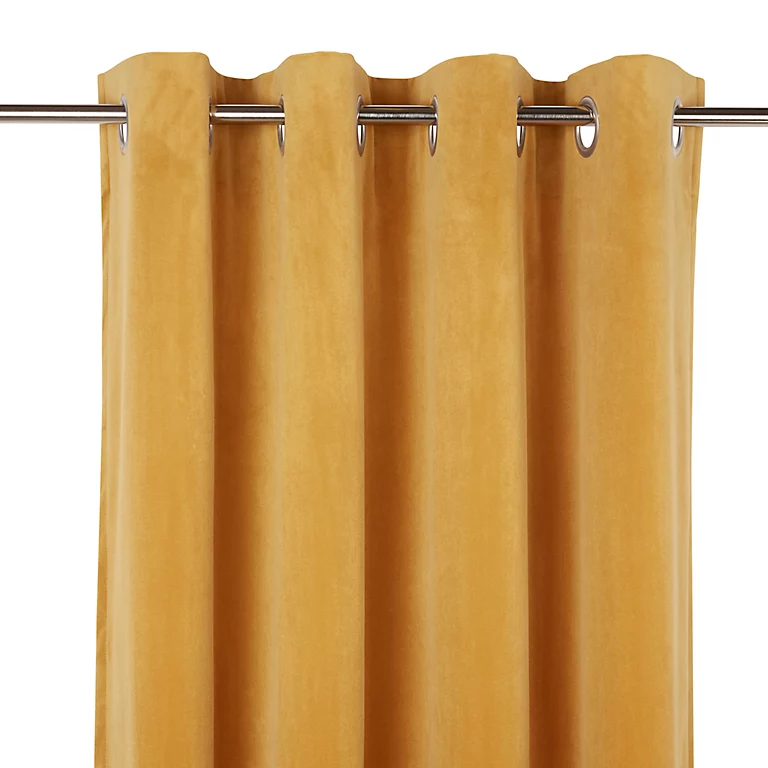 Castorama Rideau Velvet Valgreta 140x260 Cm Jaune 3 Castorama Rideau Velvet Valgreta 140x260 Cm Jaune