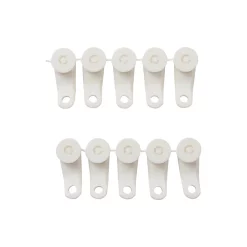 Castorama Roulements Coulissants Pour Rail Filaire GoodHome X 10 Milet