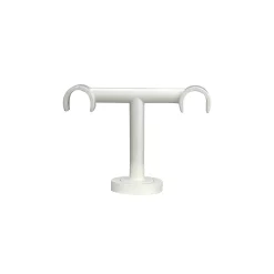 Castorama Support Double Plafond Pour Barre à Rideau GoodHome 19 mm Anafi Blanc
