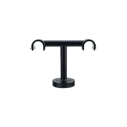 Castorama Support Double Plafond Pour Barre à Rideau GoodHome 19 mm Araxos Noir