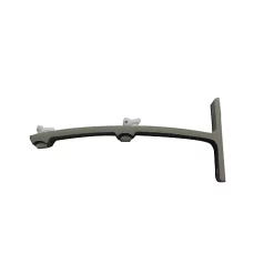 Castorama Support Double Pour Barre à Rideau GoodHome 18 cm Pour Rail Barre Athens Gris