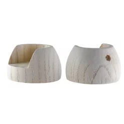 Castorama Support Encastré Pour Barre à Rideau GoodHome 28 mm Chalki Blanc