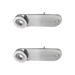 Castorama Support Pour Barre à Rideau Pour Caisson GoodHome Volet 1 En Nickel Brossé Ikaria