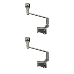 Castorama Support Pour Barre à Rideau Pour Fenêtre GoodHome Directe En Nickel Brossé Ikaria