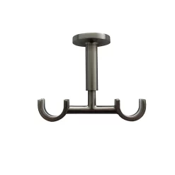 Castorama Support Universel Double De Plafond Pour Barre à Rideau Athens GoodHome Gris